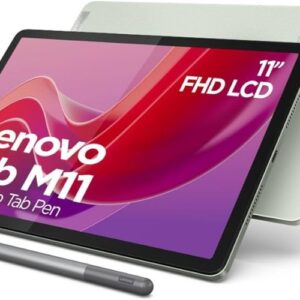 Lenovo Tab M11 Android Tablet 4GB Memory – 128GB Storage – Front 8MP & Rear 13MP Camera 11.0″ WUXGA Multitouch Display