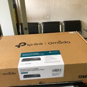 Omada TL-SG2210MP 10-Port Gigabit Smart PoE+ Switch – 8 PoE+ Ports, 2 SFP Slots