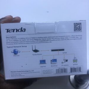 Tender 8port 10/100 Mbps desktop switch