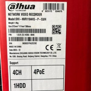 Dahua DHI‑NVR1104HS‑P‑S3/H